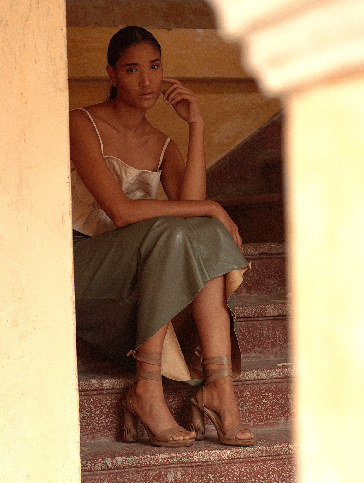 OCHRE SANDALS