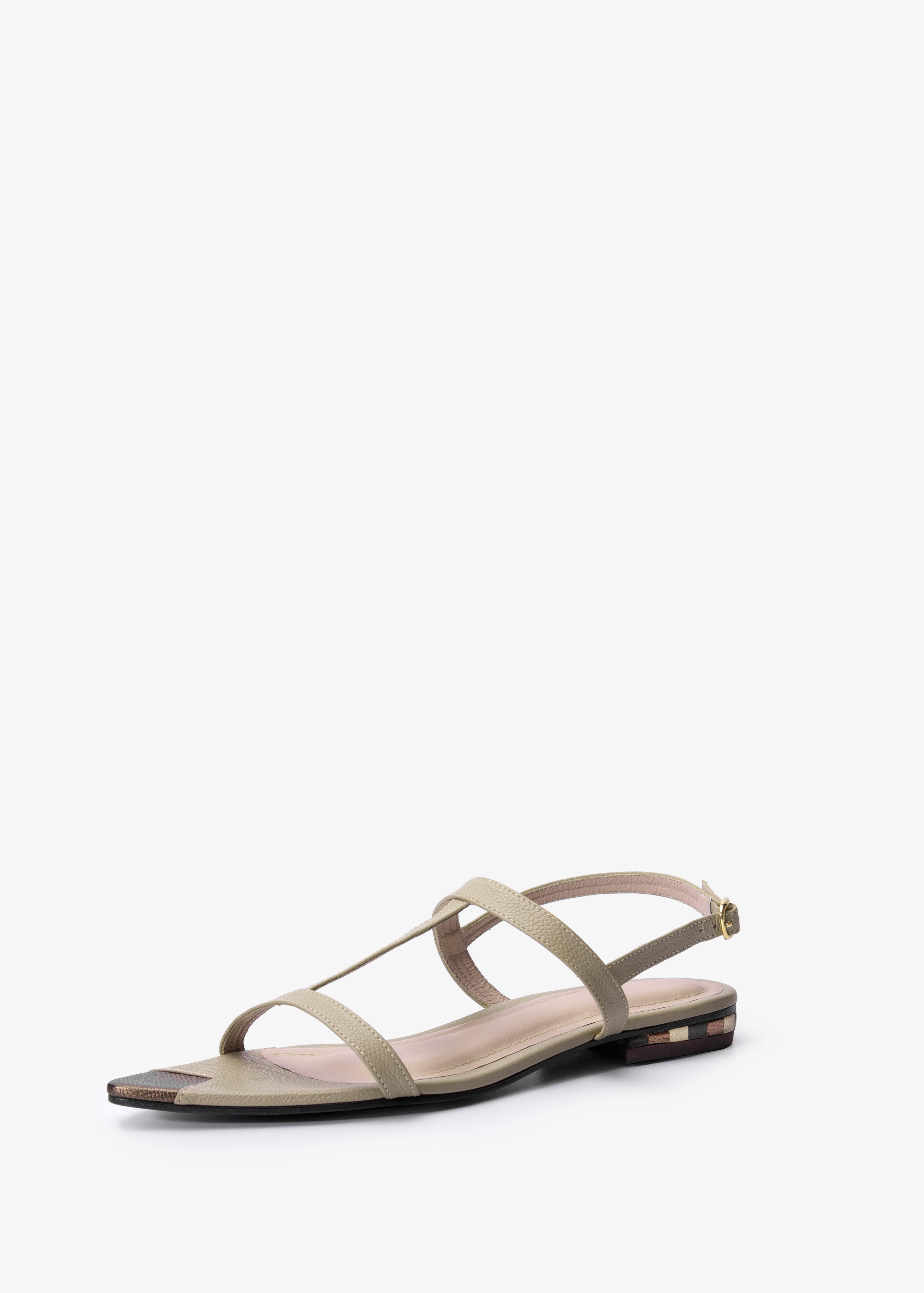 Mosaic Beige Sandals