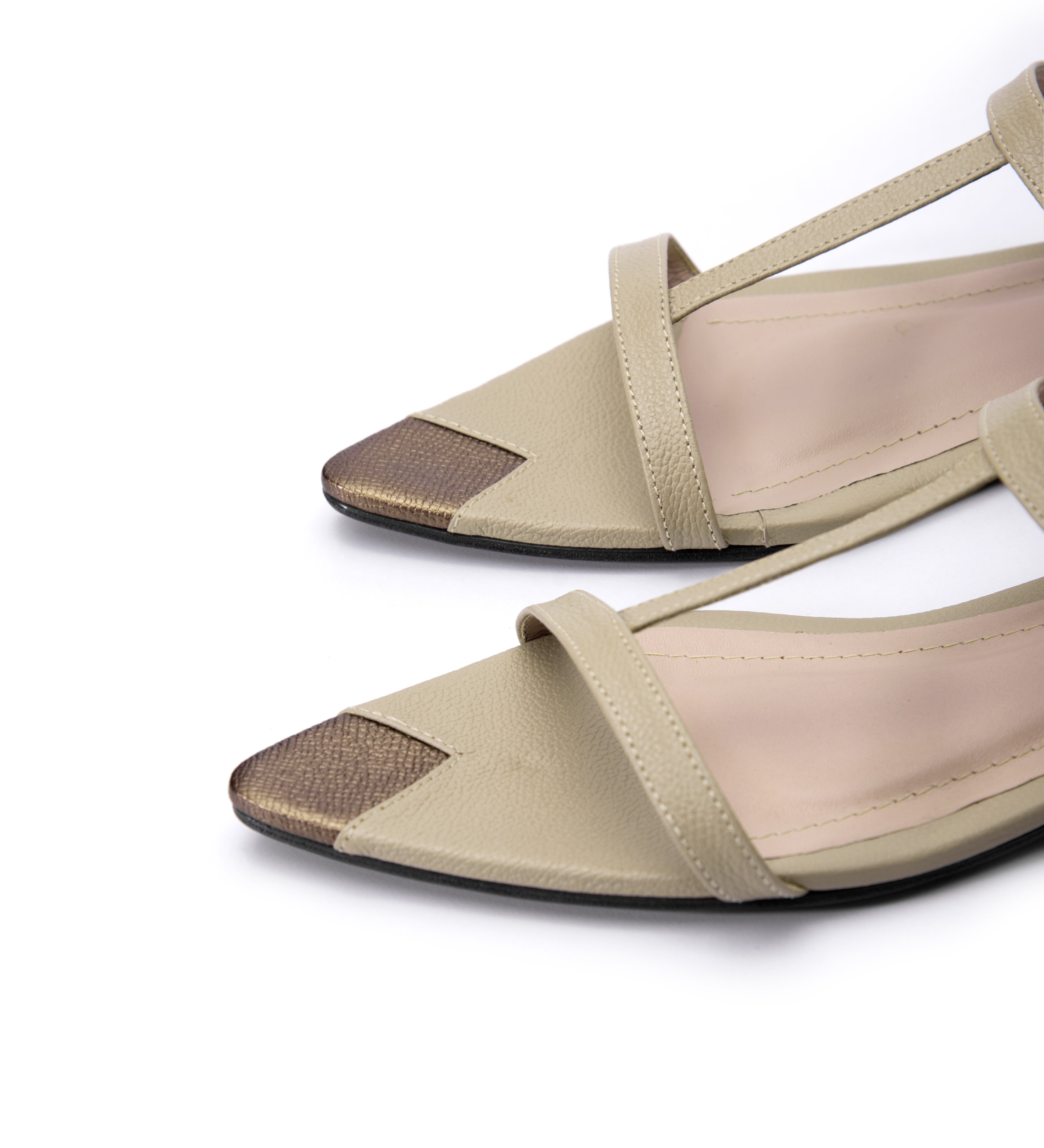 Mosaic Beige Sandals